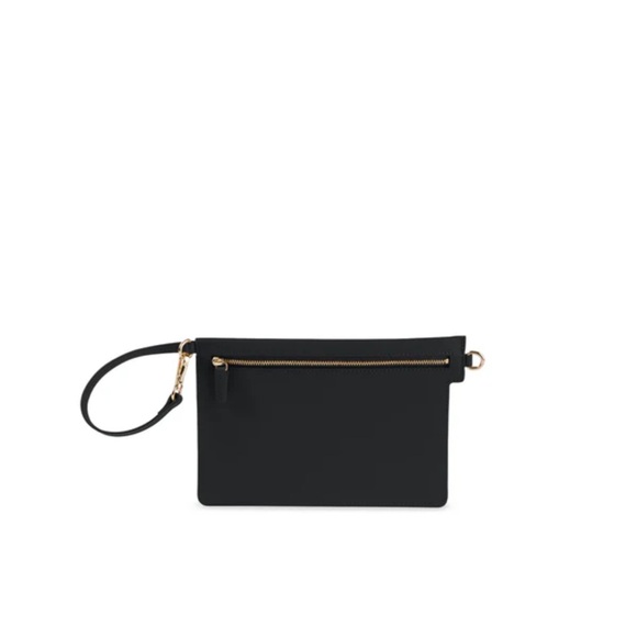 Leatherology Belmont Black Leather Tote - Picture 3 of 4